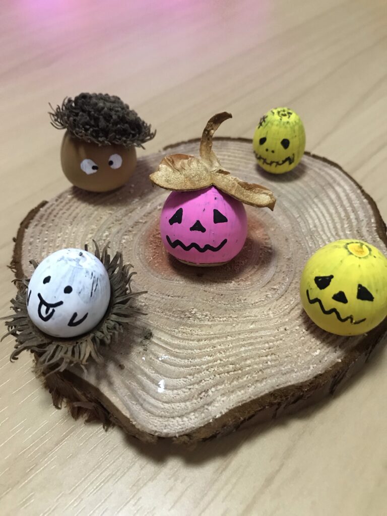 どんぐりアート　ハロウィン どんぐりアート ハロウィン No.257☆ハンドメイド☆ - メルカリ