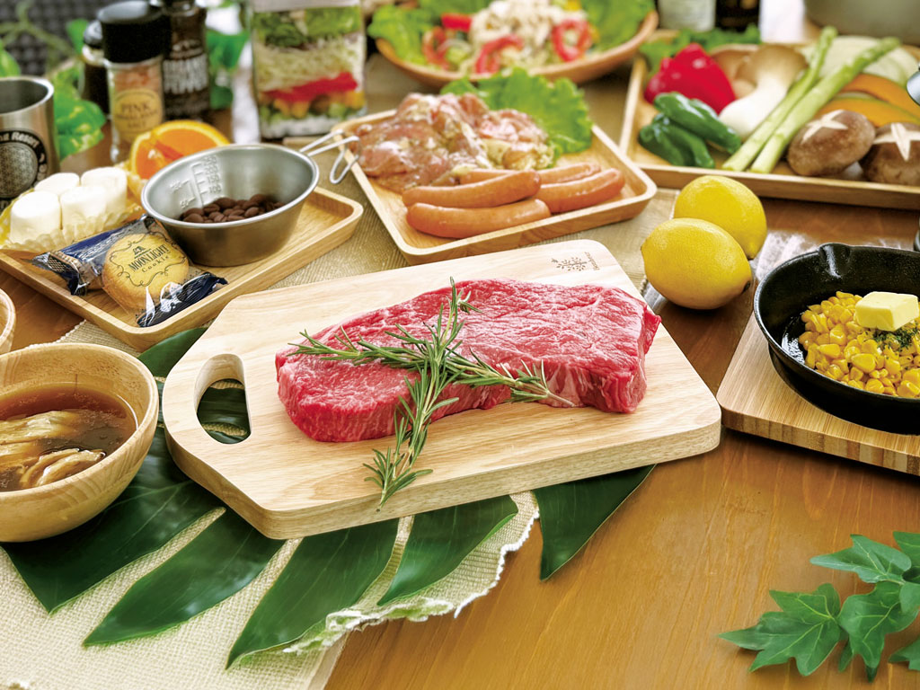 地元ブランド肉を楽しむBBQディナーイメージ